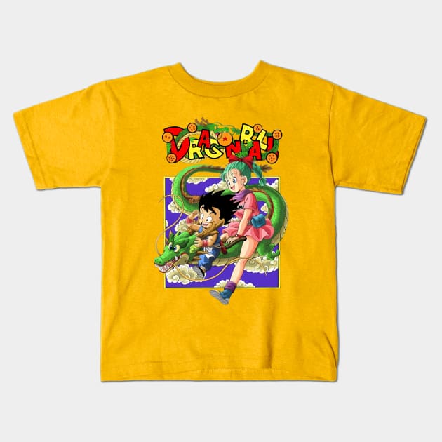 Dragon Ball Kids T-Shirt by teepubliclacreme